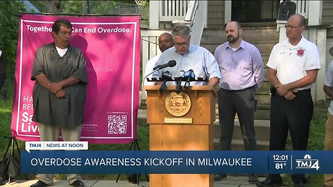 Overdose awareness kickoff in Milwaukee