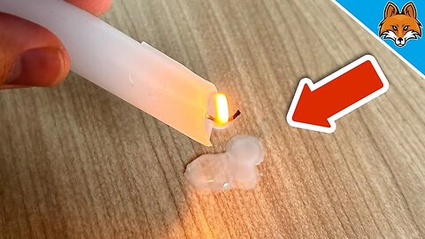 Removing Candle Wax from Furniture 💥 (It couldn't be EASIER) 🤯