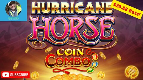 Coin Combo Hurricane Horse Slot. $20 Bet! Fill the pot! Rainy Day Slot Winning with Loud & Local.