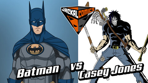 BATMAN Vs. CASEY JONES - Comic Book Battles: Who Would Win In A Fight?