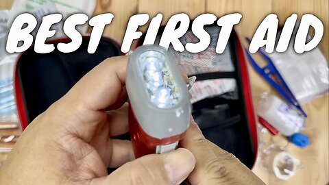 This First Aid Kit Has A Flashlight!