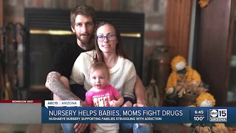 Nursery helps moms struggling with addiction, babies exposed to withdrawl