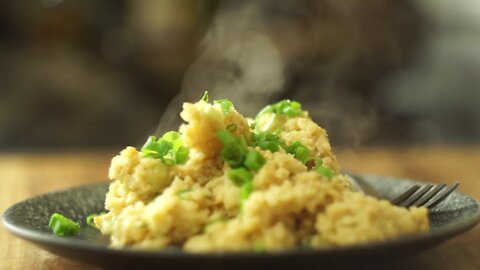 The EASIEST Way To Make Egg Fried Rice #shorts