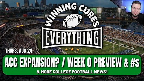Week 0 preview & analysis, ACC Expansion, Maason Smith suspended, and more!