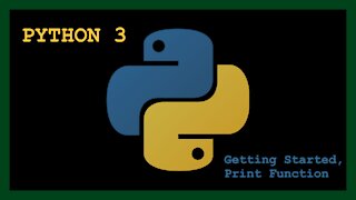 Python with Pycharm 2 - Getting Started, Print Function
