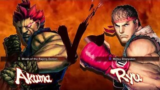 Ultra Street Fighter IV PS4 Akuma Playthrough 22/09/23