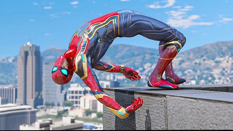 GTA 5 Spiderman Epic Stunts/Fails/Ragdolls with winfrey gaming Ep 32( spider man funny moment)