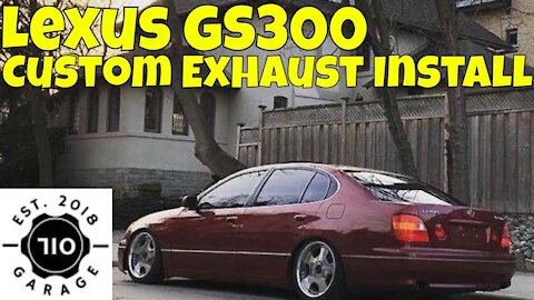 GS300 exhaust system