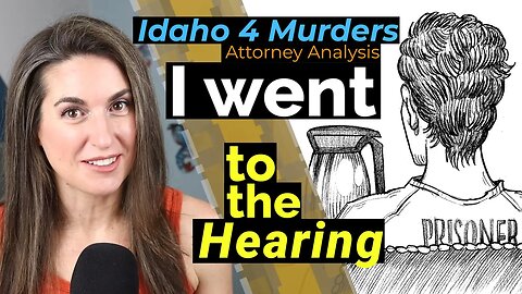 My trip to Moscow, Idaho for Bryan Kohberger's Arraignment - Idaho v. Kohberger - Attorney analysis