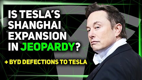 Tesla's Shanghai Expansion Delayed / US Official Attacks EV's / Audi's Failure ⚡️