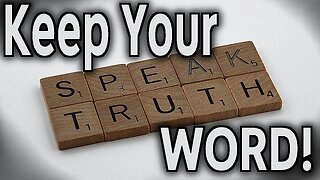 Commands of Yeshua 09 "Keep Your Word".