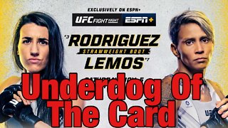 UFC Fight Night Rodriguez Vs Lemos Underdog Of The Card