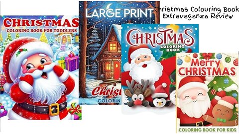 Christmas Colouring Book Review