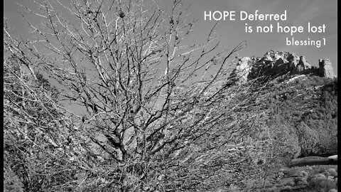 Hope Deferred Is Not Hope Lost Blessing One