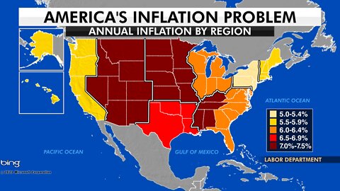 Inflation | Inflation Hits 7.5% and Appears to be Headed for Double-Digits