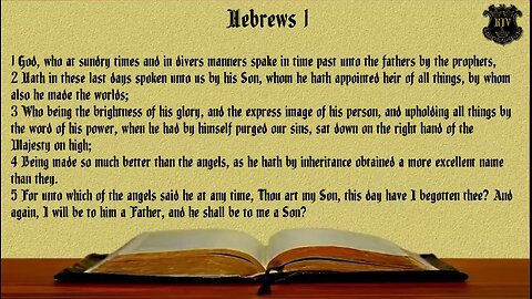 (58) - Hebrews (KJV) Dramatized With Words