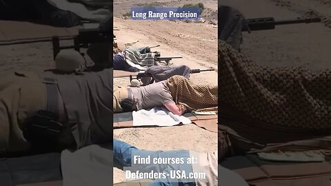 Looking to tune up your Long Range shooting skills? We can help you! Go to Defenders-USA.com NOW!