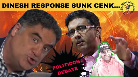 HYDROGEN BOMB RESPONSE: Dinesh's Quick Witted COMEBACK SINKS Cenk as He Babbles His Virtue Signaling