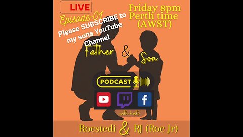 SUBSCRIBE https://youtube.com/@FatherAndSonPodcastRocstedi