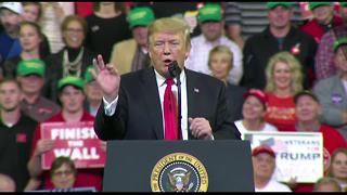 Nebraska gives thunderous applause for President Trump