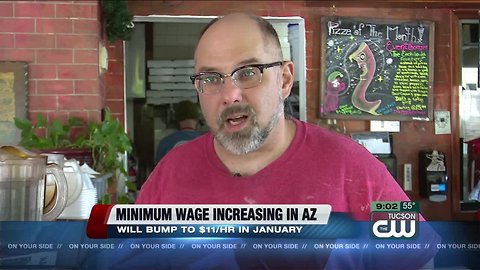 Minimum wage increasing for 2019