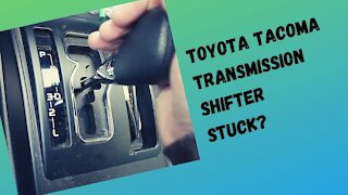 Toyota Tacoma Sticky Shifter? Here's as simple fix!
