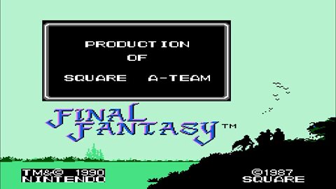 Final Fantasy (FF1) (1987) Full Game (Double EXP and Double Gold Hack) [NES]