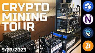 9/27/2023 Crypto Mining Tour + 3D Printing