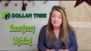 Dollar Tree Emergency Lighting ~ Prepping Supplies