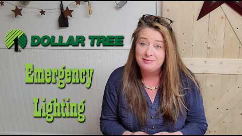 Dollar Tree Emergency Lighting ~ Prepping Supplies