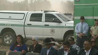 Joe Biden Arrives For His Speech On Climate In Arizona In A Massive, Gas-Guzzling Motorcade