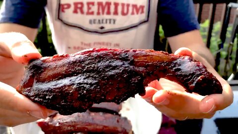 How to Make the BEST BBQ Ribs on charcoal grill | Impossibly Kosher