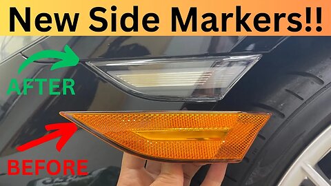 Side Marker Install/Replacement for Porsche 718 Cayman