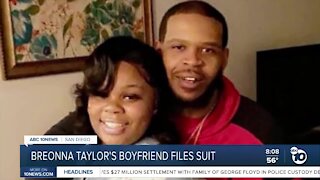 Breonna Taylor's boyfriend files suit
