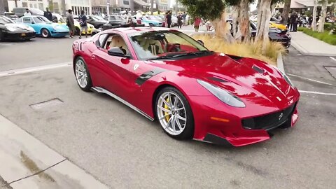 Pagani Zonda Stunts At Malibu Cars And Coffee