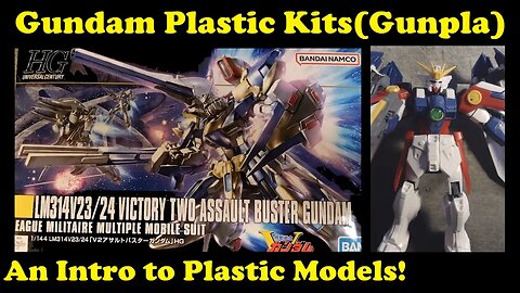 Gunpla/Gundam Plastic Models! - everything you need to assemble one! - An intro/unboxing