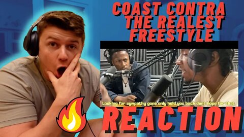 COAST CONTRA - THE REALEST FREESTYLE ((IRISH REACTION!!))