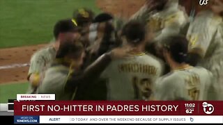 First no-hitter in Padres history