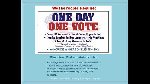 NOTICE OF ELECTION MALADMINISTRATION - Served to Sacramento BOS May 21, 2024