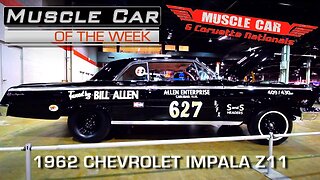 1962 Chevrolet Z11 at Muscle Car and Corvette Nationals - Muscle Car Of The Week Video Episode #198