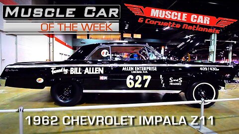 1962 Chevrolet Z11 at Muscle Car and Corvette Nationals - Muscle Car Of The Week Video Episode #198