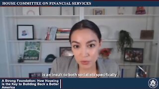 AOC: GOP Calling Spending Bill Socialist Is an Insult to Socialists