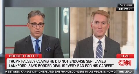 CNN's Tapper Declares Senate Border Bill Is The Most Conservative Compromise Ever