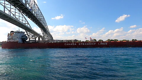 Whitefish Bay 738ft 225m Bulk Carrier Cargo Ship In Great Lakes