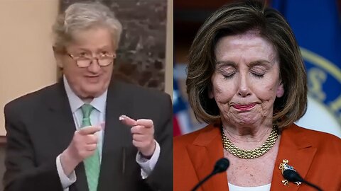CONGRESS COMPLETELY SILENT AS SENATOR KENNEDY UNLEASH NEW FACTS ON NANCY PELOSI