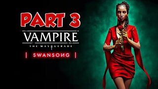 Vampire the Masquarade Swansong | 2022 vampire games | like vampire games | vampire story 2022