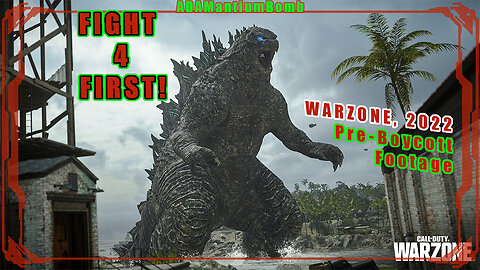 Godzilla vs Kong - Operation Monarch 'Fight 4 1st' Pre-Boycott MWII clips Call of Duty Warzone 2022