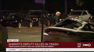 Sheriffs deputy killed in crash