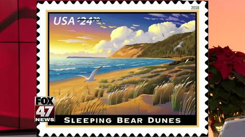 Postage stamp to honor Sleeping Bear Dunes lakeshore in 2018