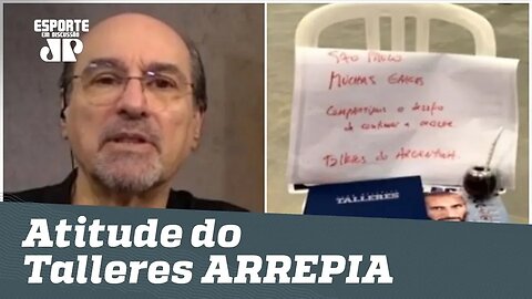 "Isso PRECISA ser exaltado!" Atitude do Talleres ARREPIA Wanderley!